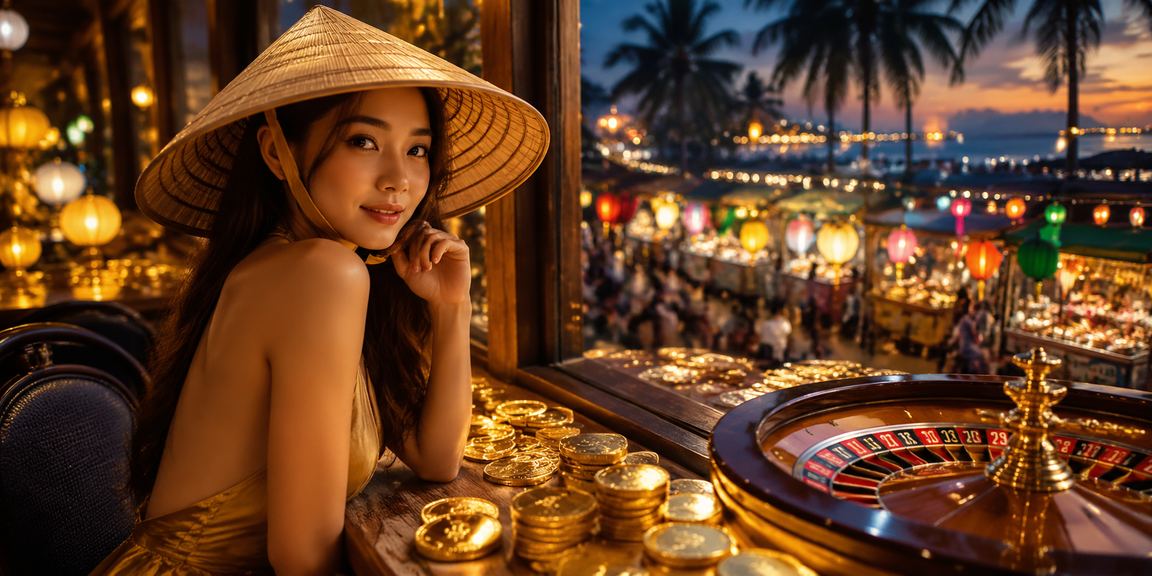 Minh họa roulette tại Phú Quốc cho trải nghiệm casino trên di động
